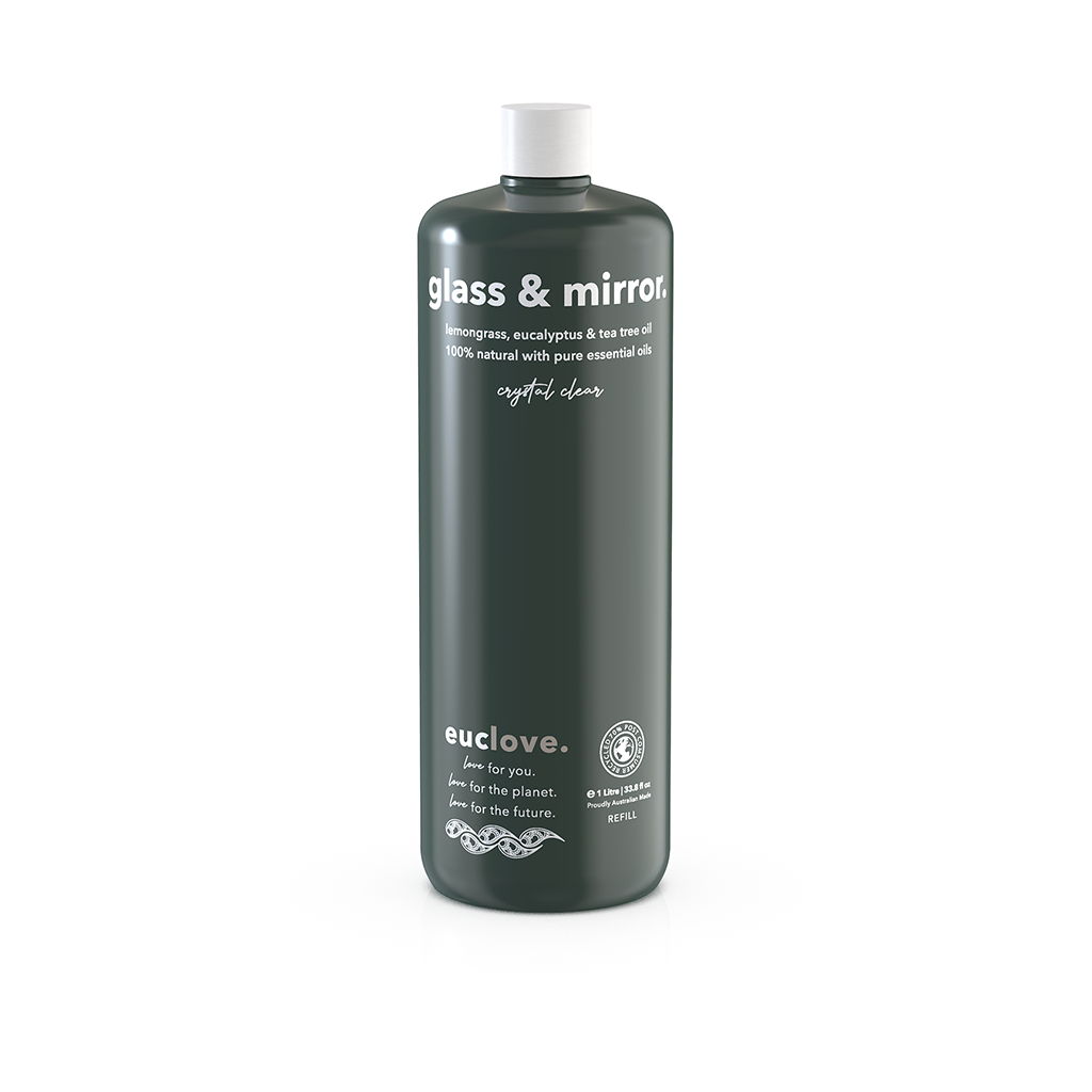 Natural Glass & Mirror Cleaner 1 Litre refill