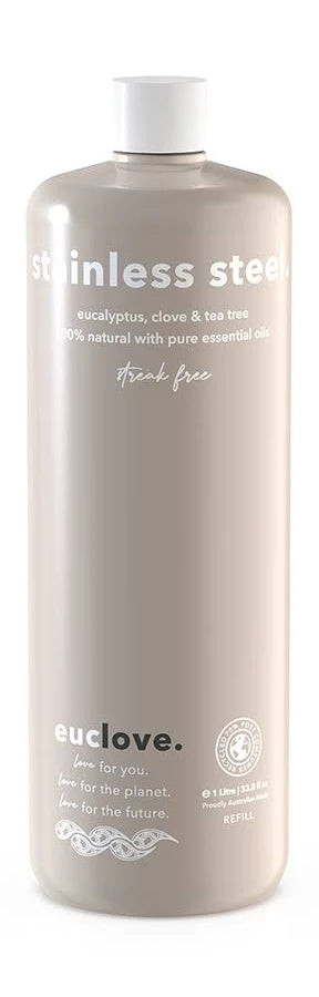 Natural Stainless Steel Cleaner 1 Litre refill