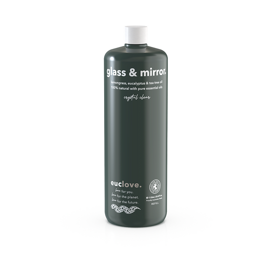 Natural Glass & Mirror Cleaner 1 Litre refill